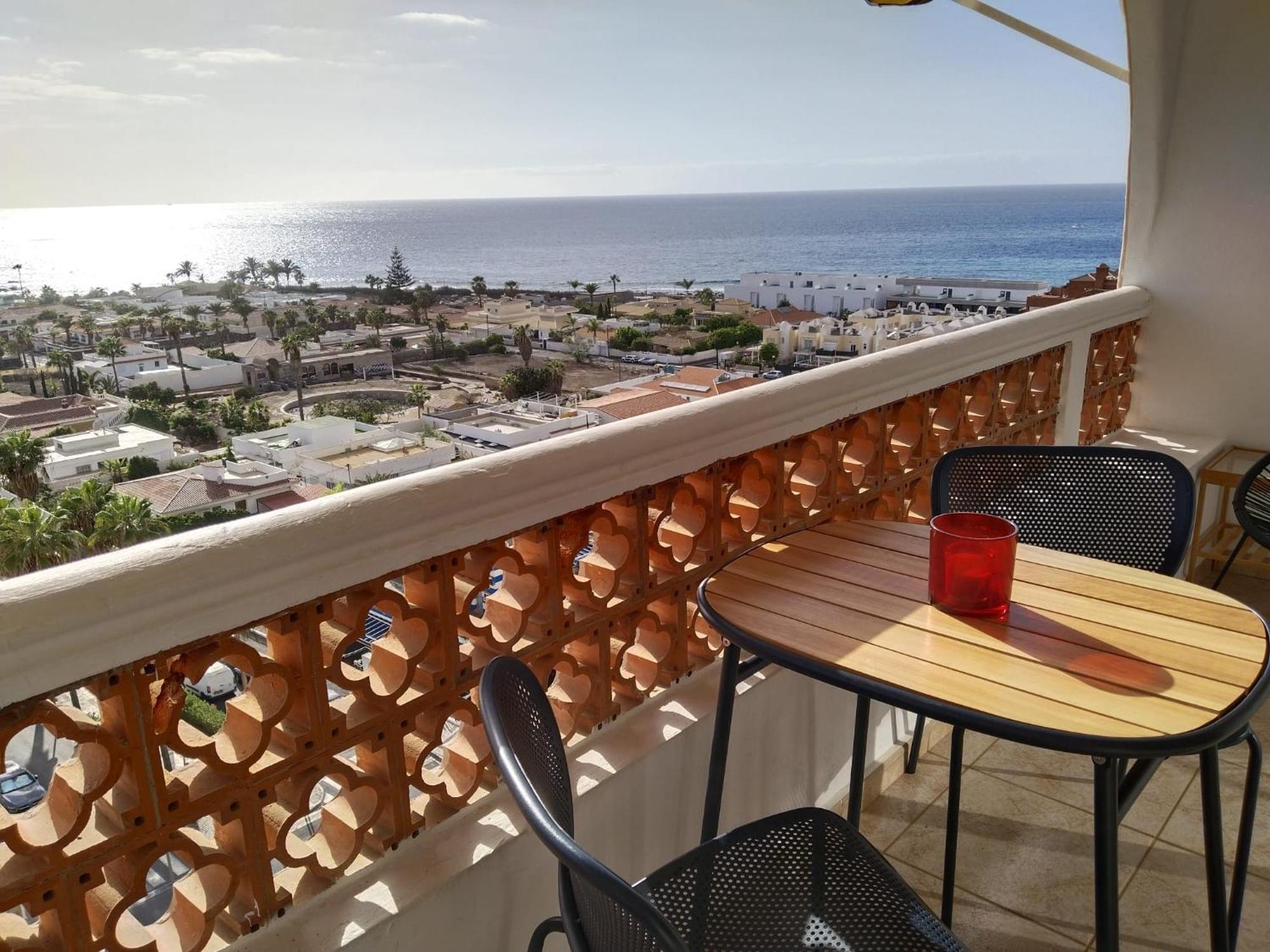 Palm-Mar Appartement Celeste 250M De L'Ocean Vue Mer Panoramique Экстерьер фото